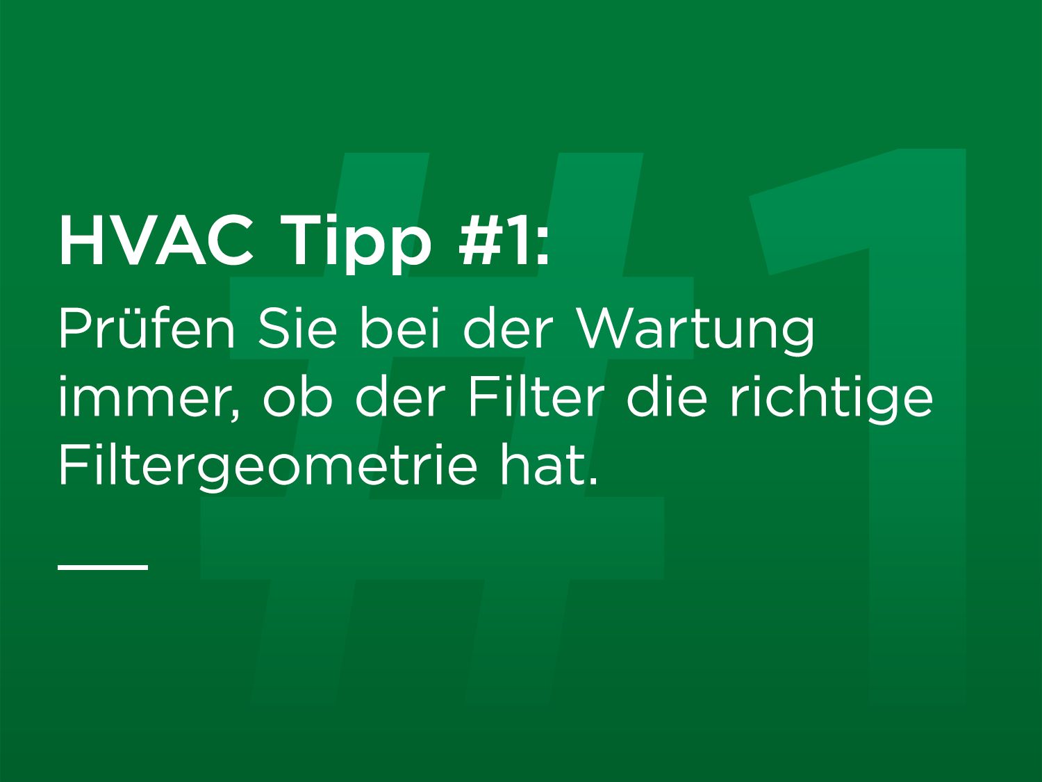Luftfilter-Design