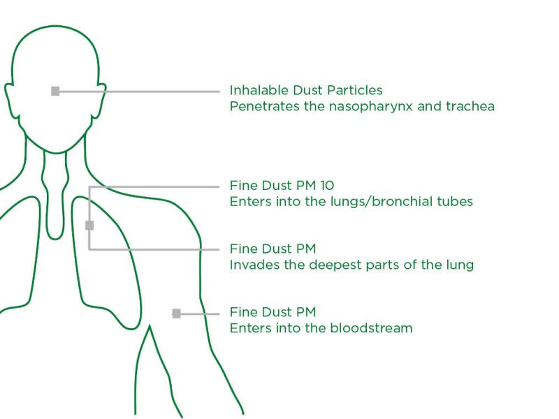 Fine dust pollution: A danger for health & environment