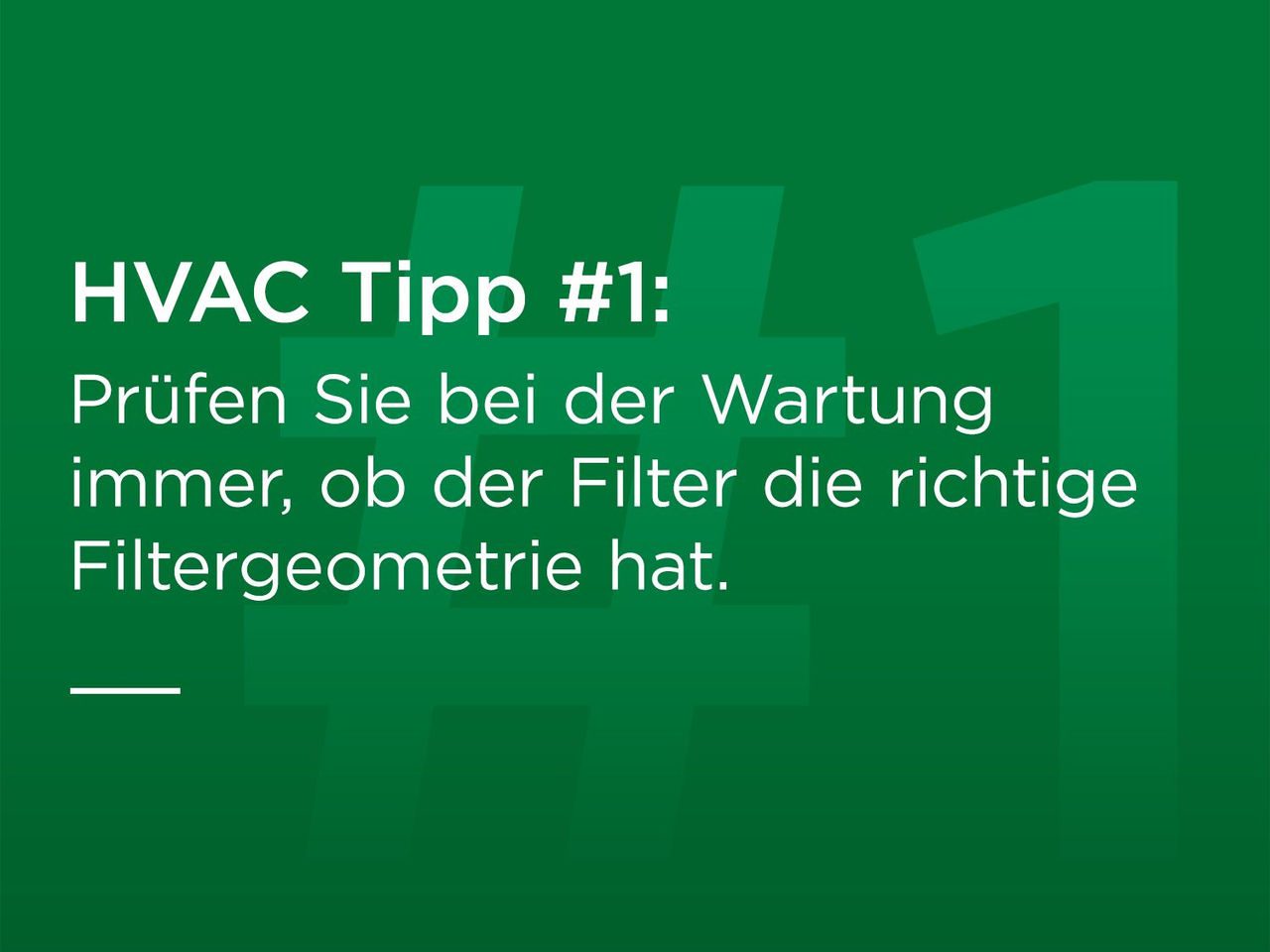 Luftfilter-Design